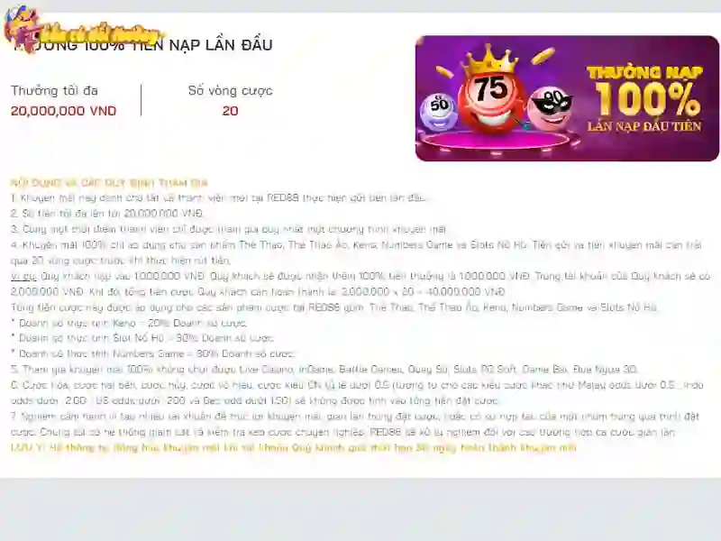 Red88 khuyến mãi tân thủ tiền nạp lần dầu 100% Red88 khuyến mãi tân thủ tiền nạp lần dầu 100%
